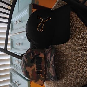 Puma Black and Camo Caps Brand New With Tags
